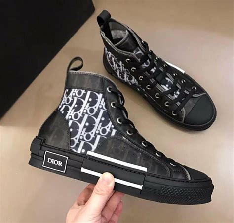 dior mens b23 oblique high sneaker|dior b23 high top price.